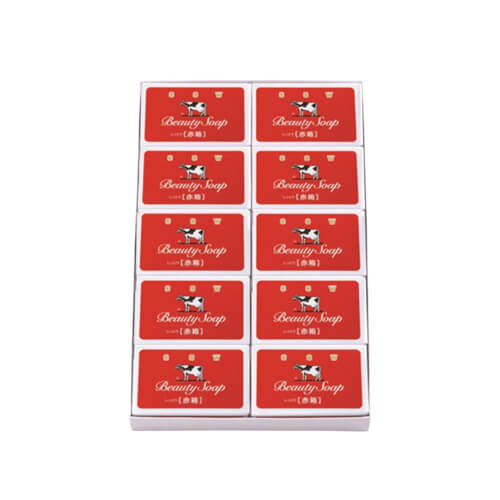 일본비누 카우브랜드 빨간상자 레귤러정품 100g 10개셋트