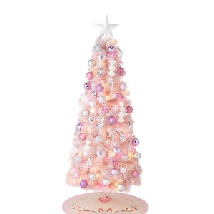 프랑프랑 크리스마스트리 150cm 핑크 (건전지 사용)-배송비포함